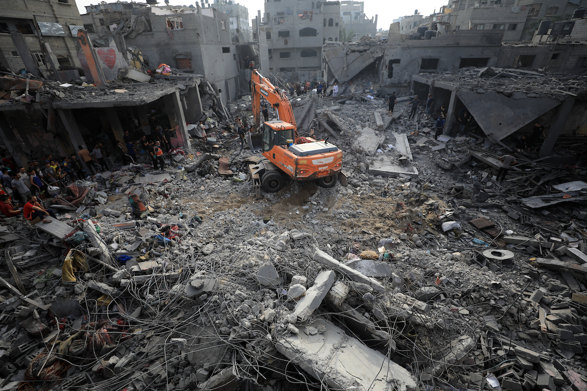 Gaza destruction