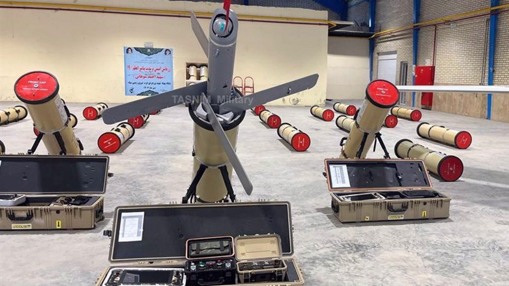 IRGC Ground Force unveils Rezvan suicide drone with 20 km range
