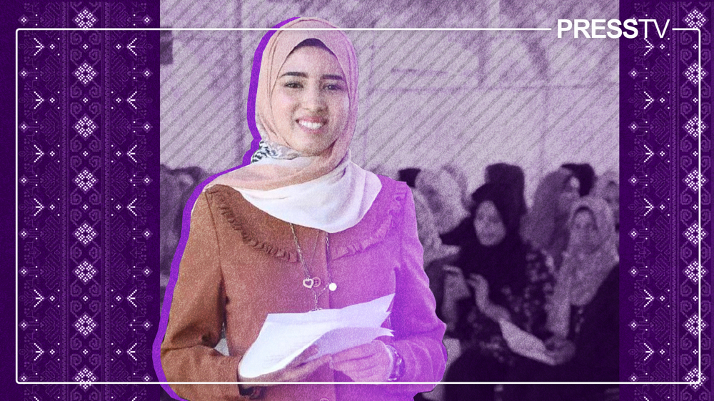 Palestinian journalist Nour Qandeel